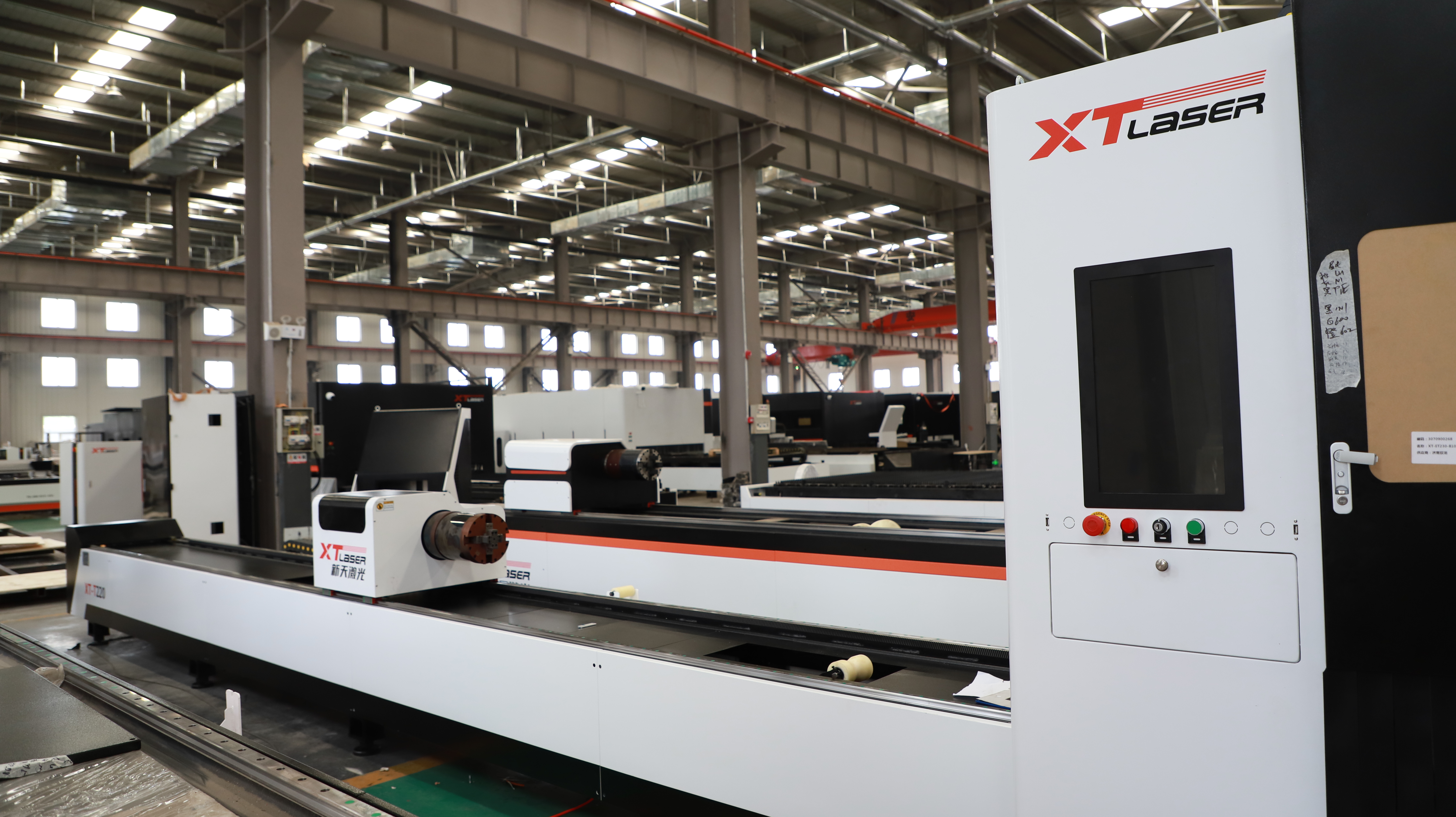 Fiber laser tube cutting machines