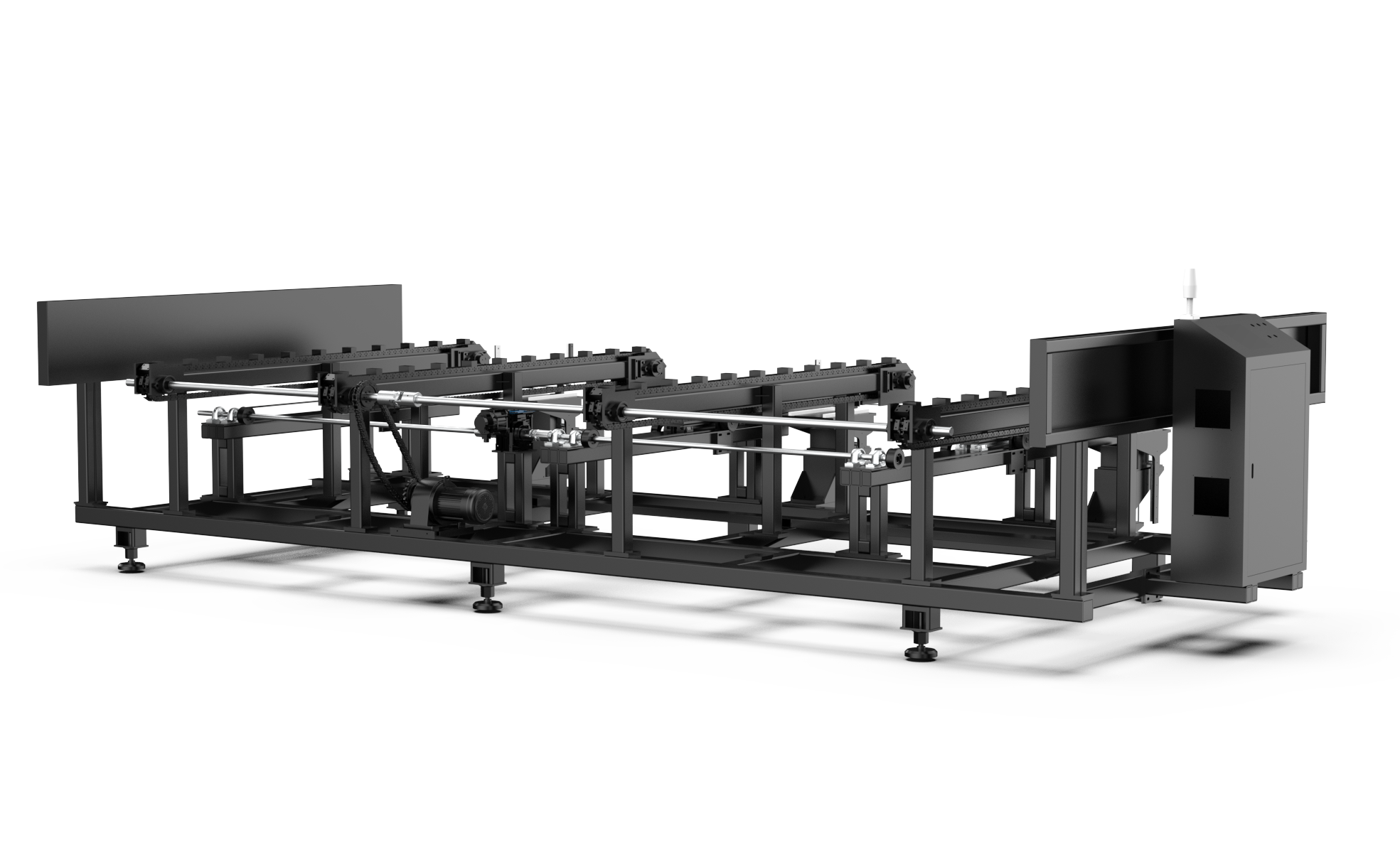 Semi-automatic feeding, fast production speed